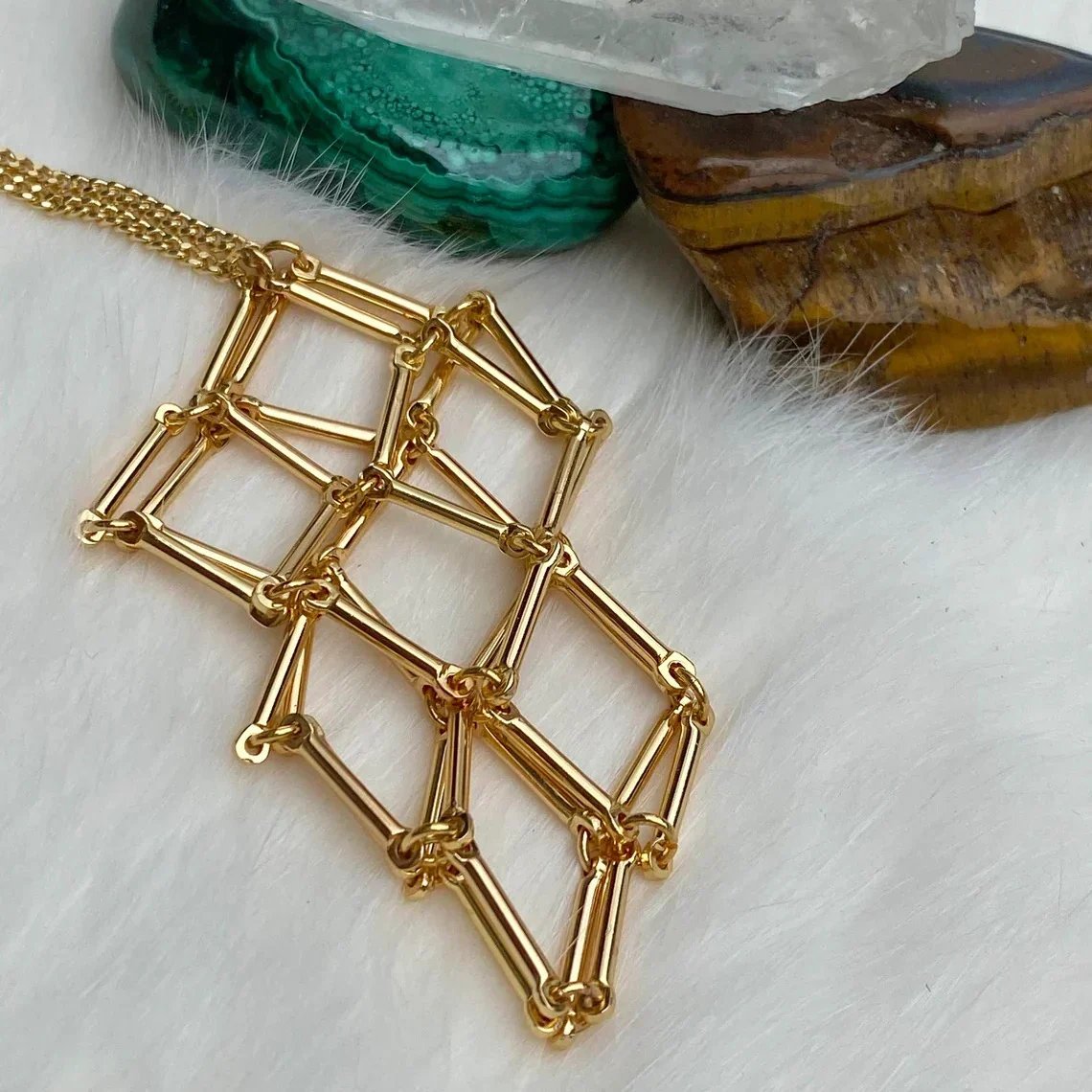 🔥49%OFF🔥 - New Crystal Stone Holder Necklace