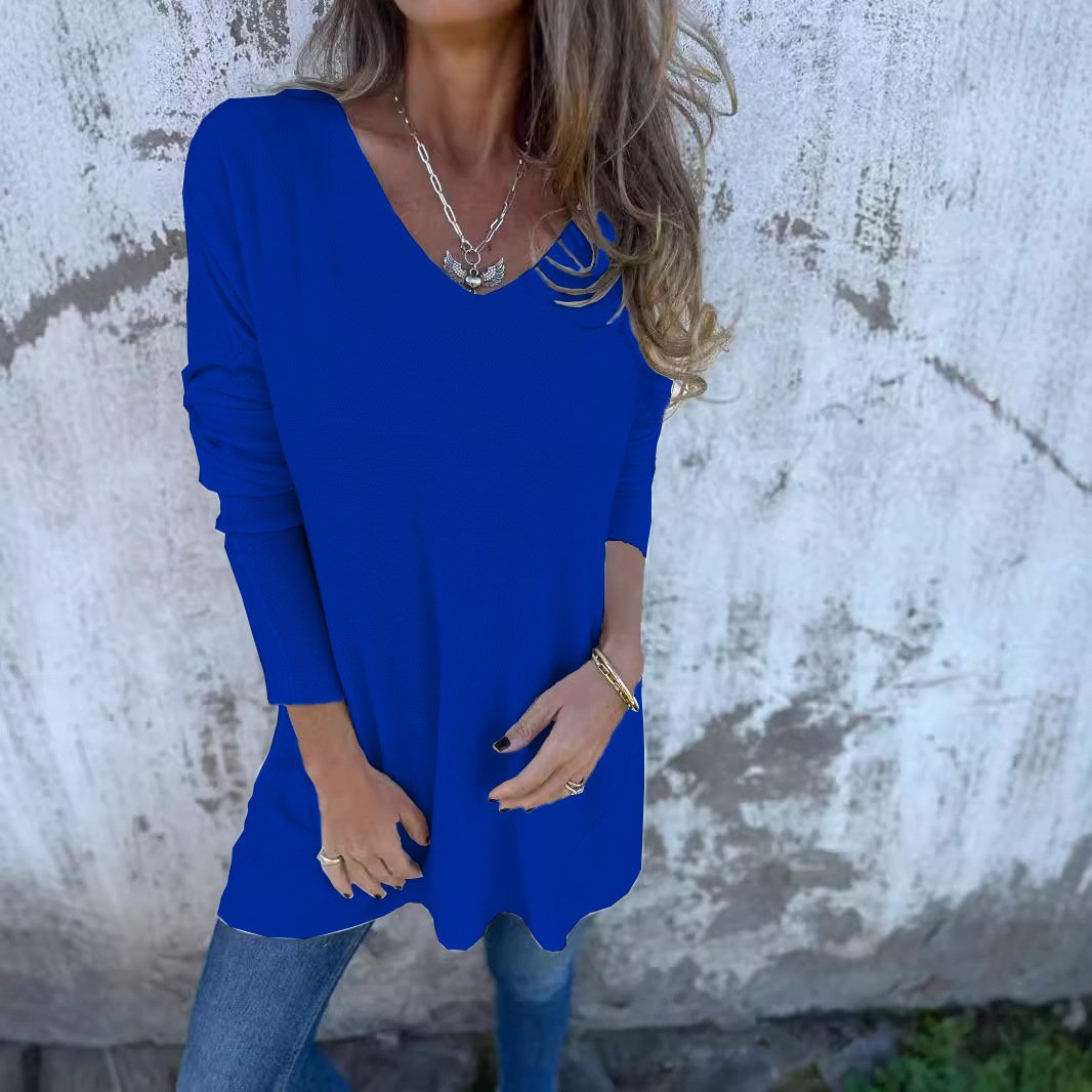 ✨New Arrival✨💕Women's Long Sleeve Tunic Top with Side Slits