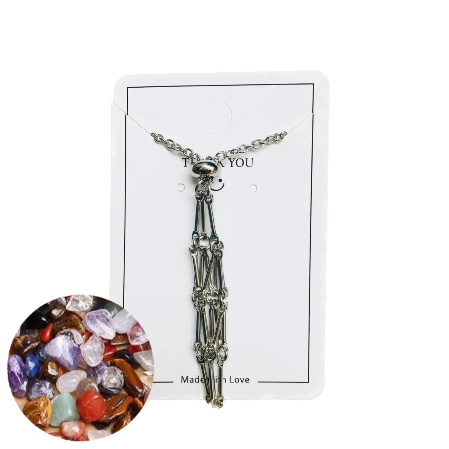 🔥49%OFF🔥 - New Crystal Stone Holder Necklace