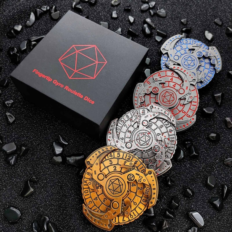 🔥🔥Sale 70% OFF--Dungeons and Dragons Metal Dice Spinner(BUY 2 FREE SHIPPING)