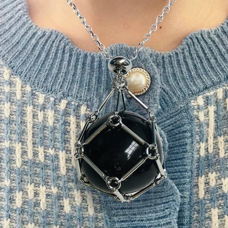 🔥49%OFF🔥 - New Crystal Stone Holder Necklace