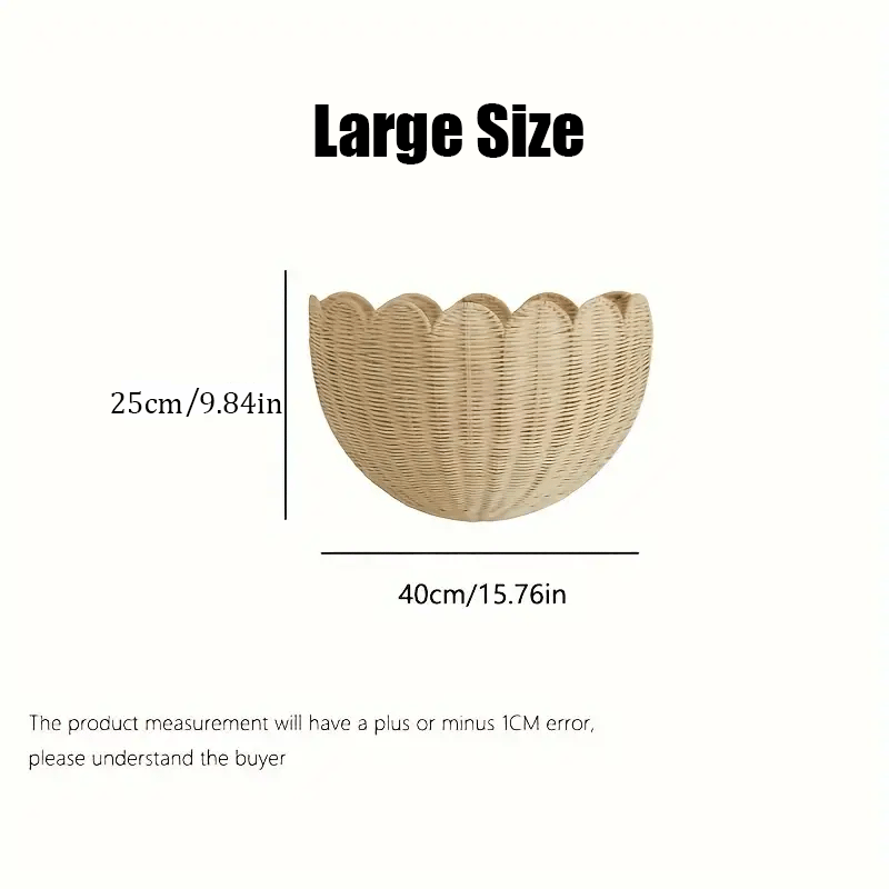 đ„Chic Handwoven Rattan Wall Basket