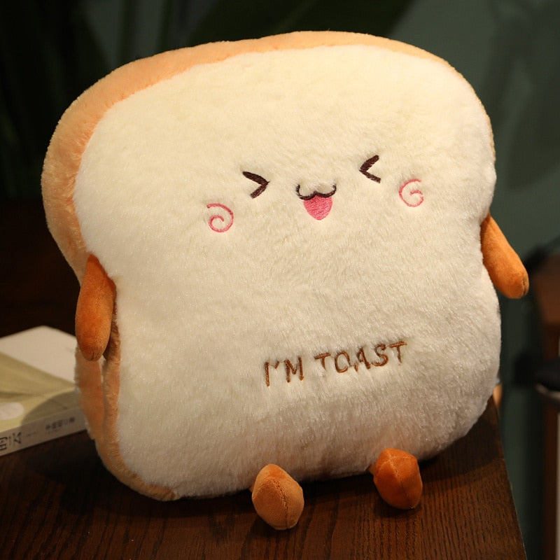 Toast Bread Hand Pillow