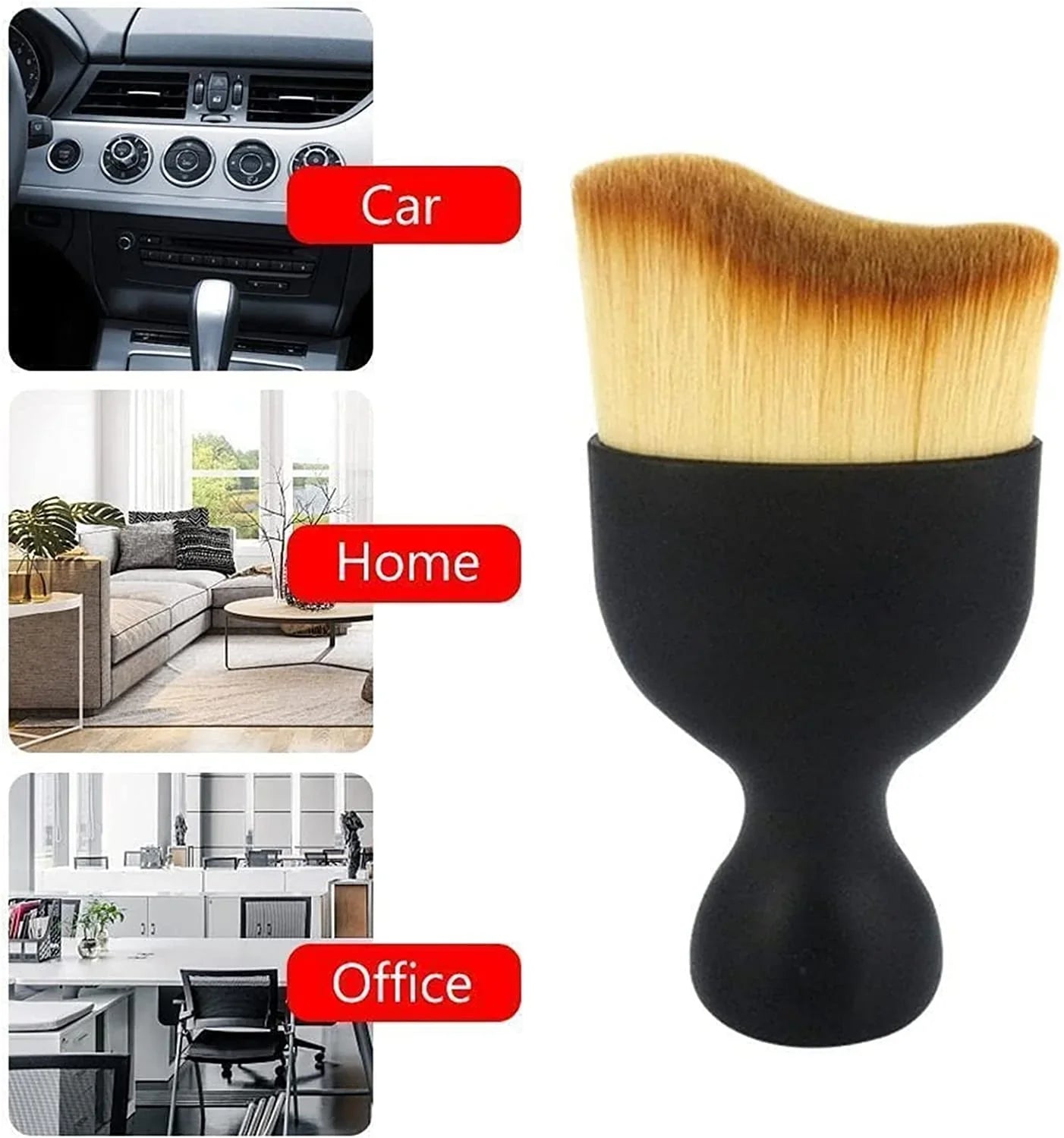 đ„Exclusive Logo CustomizationđCar Interior Cleaning Multi-Tool Brush(2PCS)