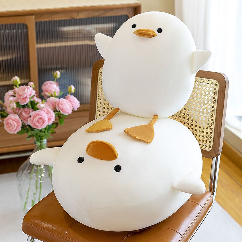 Kawaii White Duck Plush