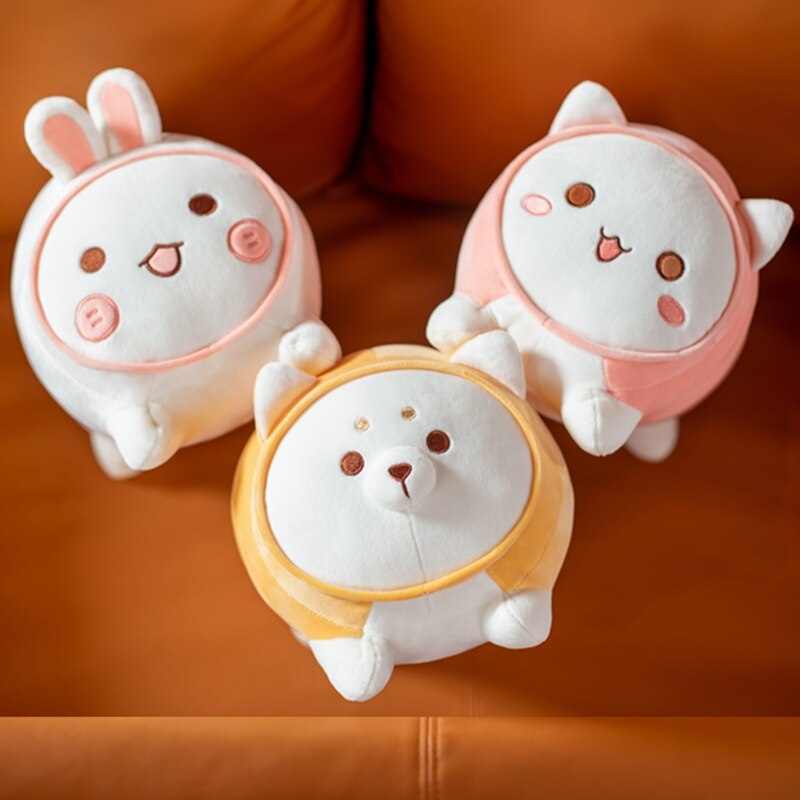 Cute Dog Cat Bunny Plush