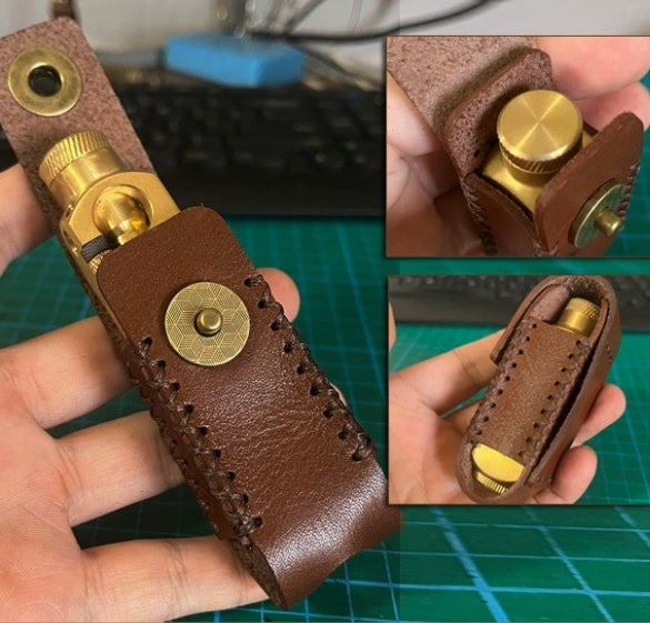 Vintage Brass Kerosene Lighter