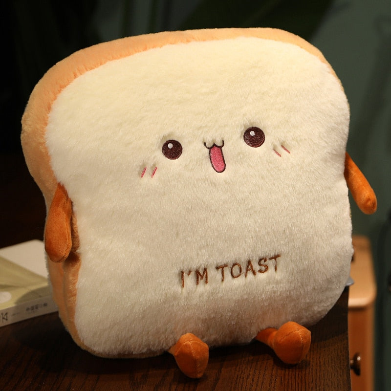 Toast Bread Hand Pillow