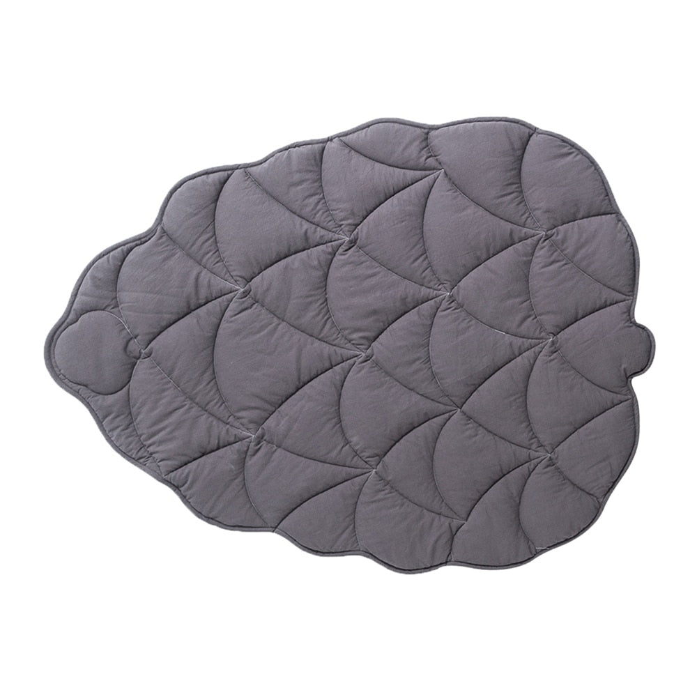 Sleep in Nature's Embrace: Leaf-Shaped Soft Bed Mat