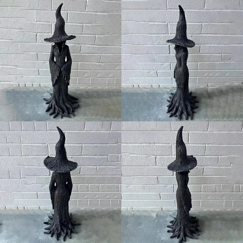 🔥LAST DAY 49% OFF - ❤️🔥🧙♀️Hand-Painted Enchanting Witch Statue: The Guardian of Your Home (✨Same as in the video)