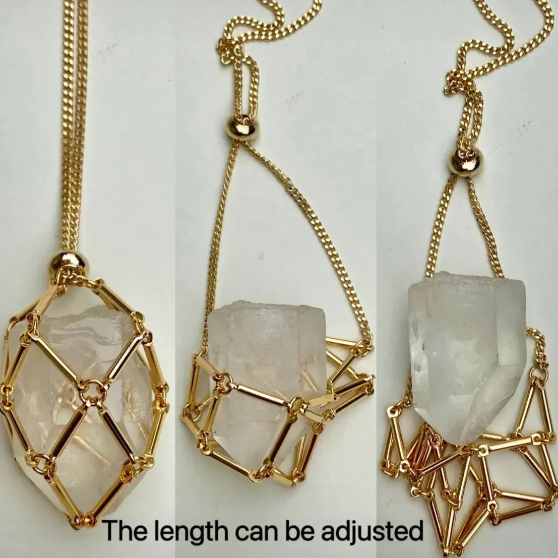 🔥49%OFF🔥 - New Crystal Stone Holder Necklace