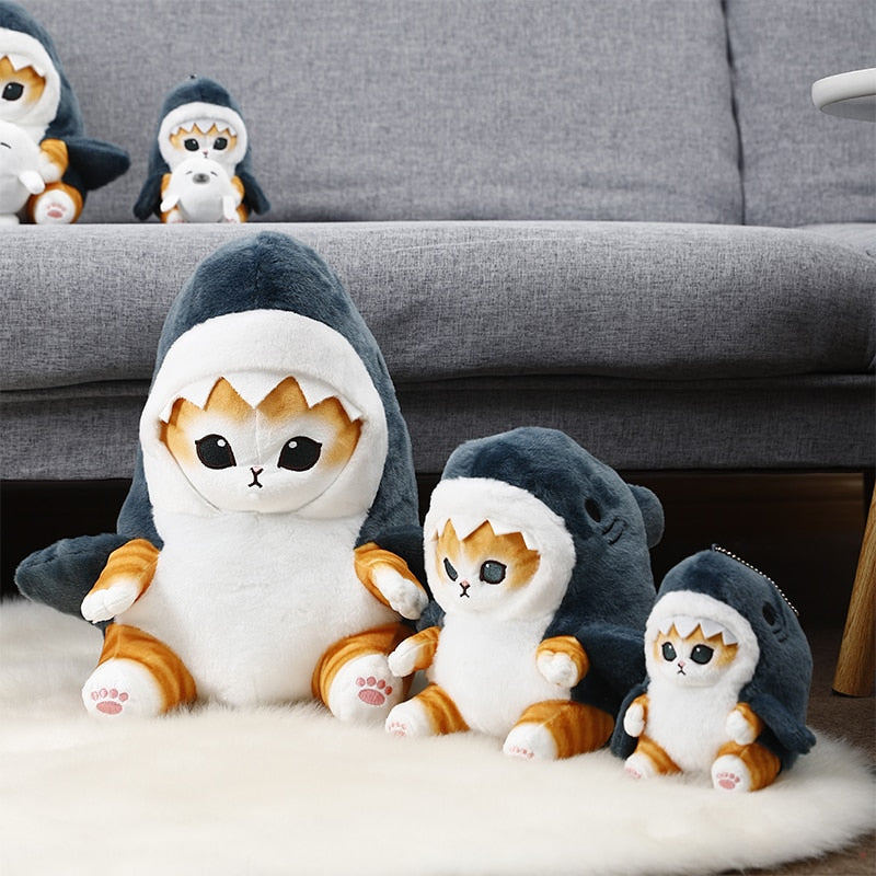 Cute Cat Shark Plush