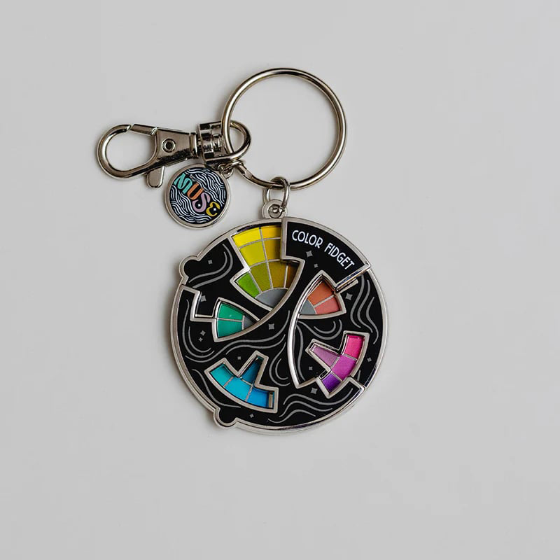 đColor Fidget Enamel Pin(âšA Wheel Of Twenty Hues)