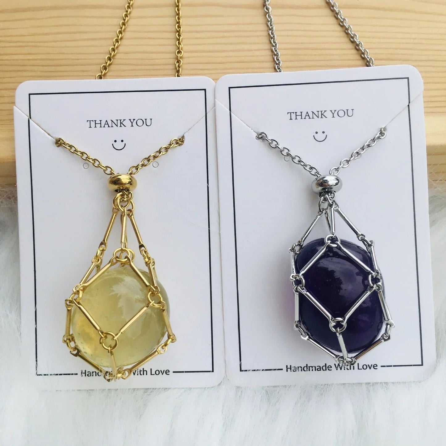 🔥49%OFF🔥 - New Crystal Stone Holder Necklace