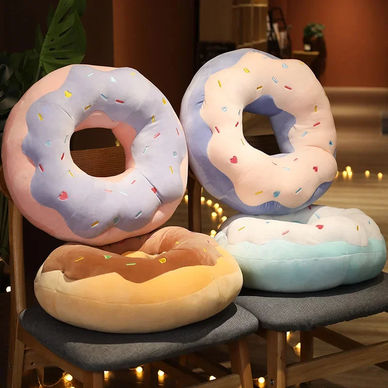 Donut Plush Pillow