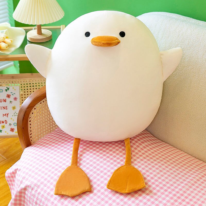 Kawaii White Duck Plush