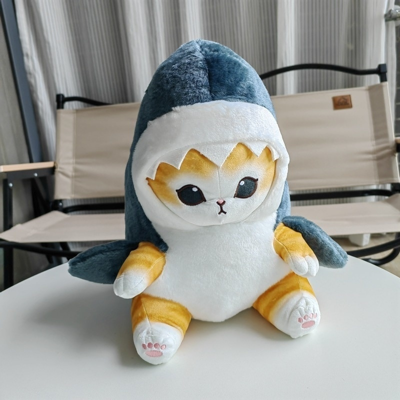 Cute Cat Shark Plush