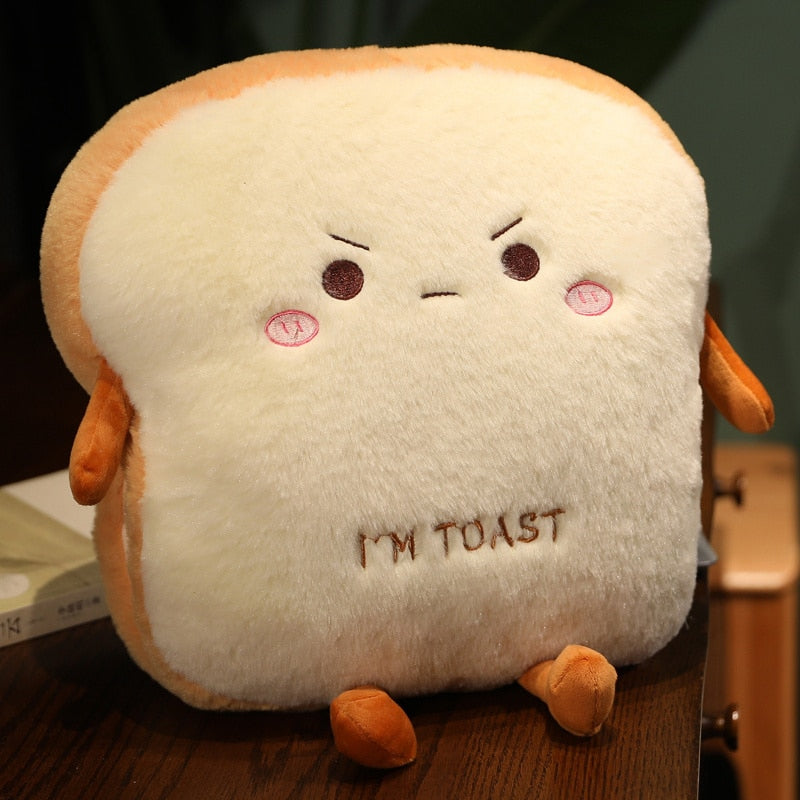 Toast Bread Hand Pillow