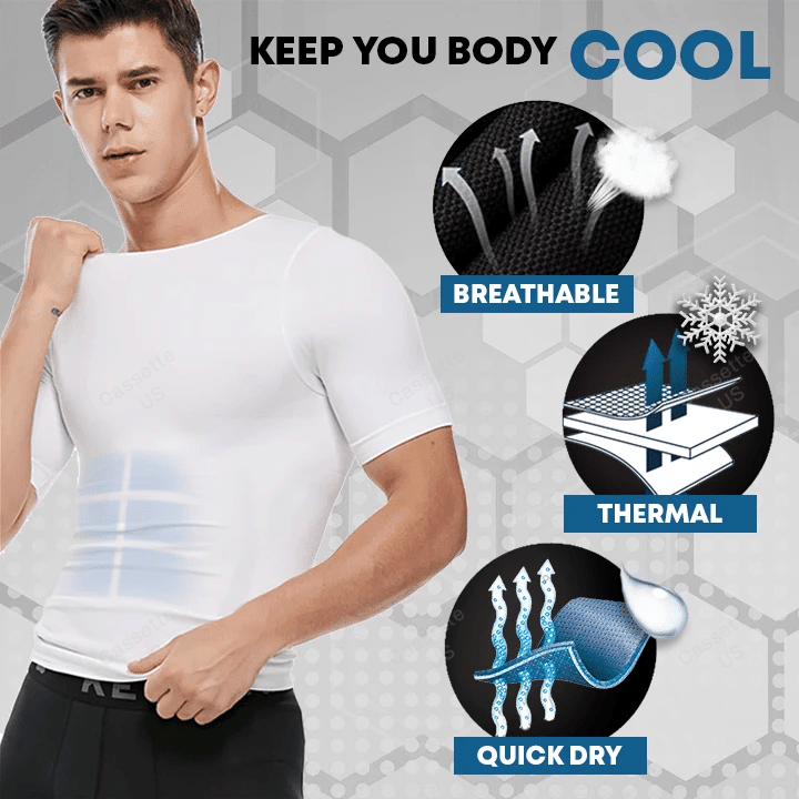 SALE 70% OFF--MEN'S SHAPER COOLING T-SHIRT