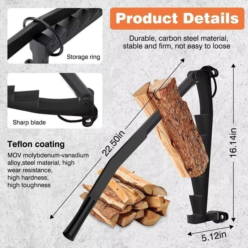 ⏰Hot Sale Promotion-Wall Mounted Wood Splitter-Kindling Splitter