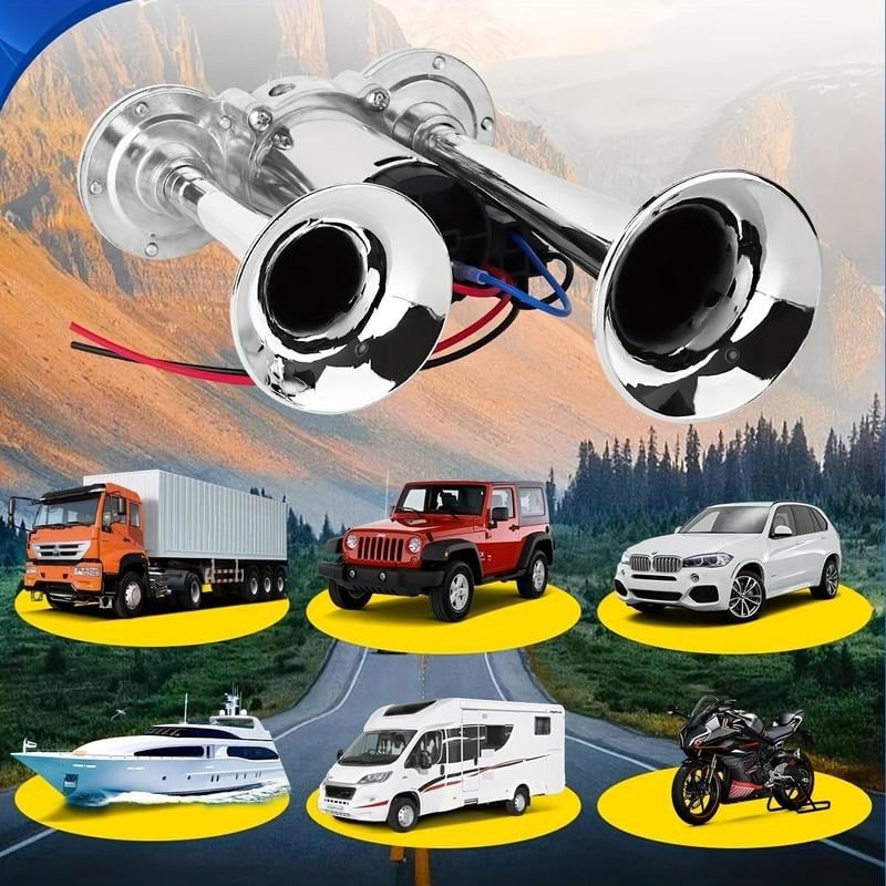 Horn Kit with Air Compressor