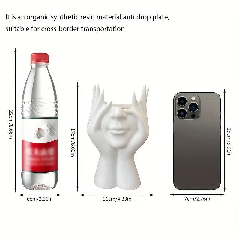 Creative hand-shaped makeup brush holder  flower stand🎁