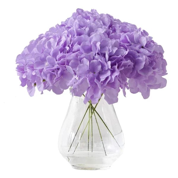 Outdoor Artificial Hydrangea Flowers