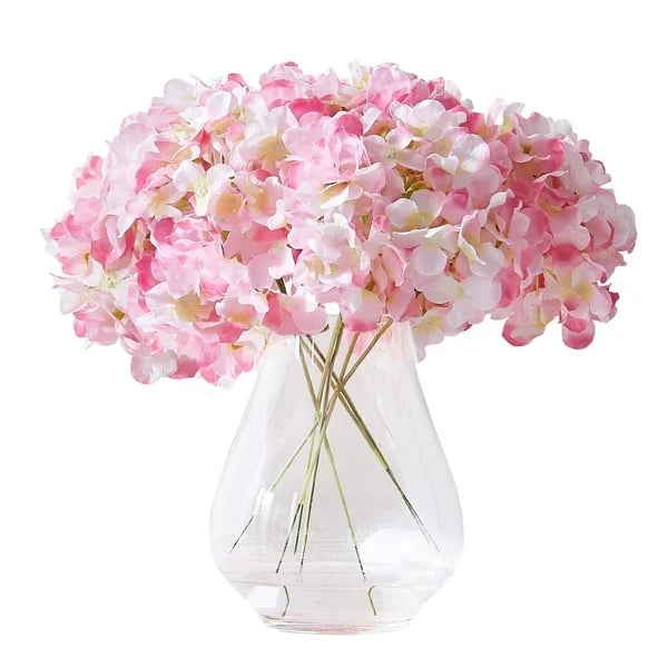 Outdoor Artificial Hydrangea Flowers