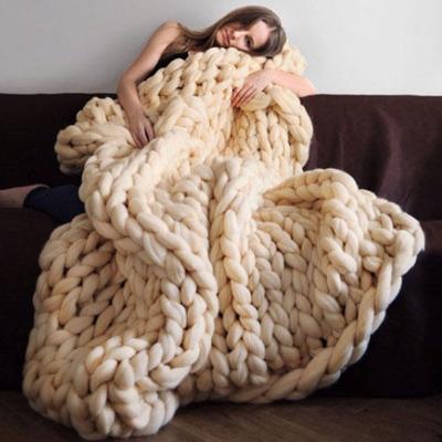 Chunky Knit Blanket