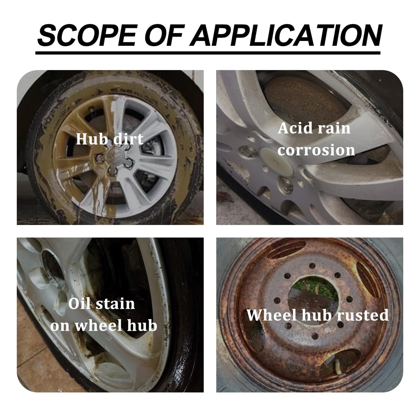 🔥Heavy Duty Wheel Rust And Water Spot Cleaner