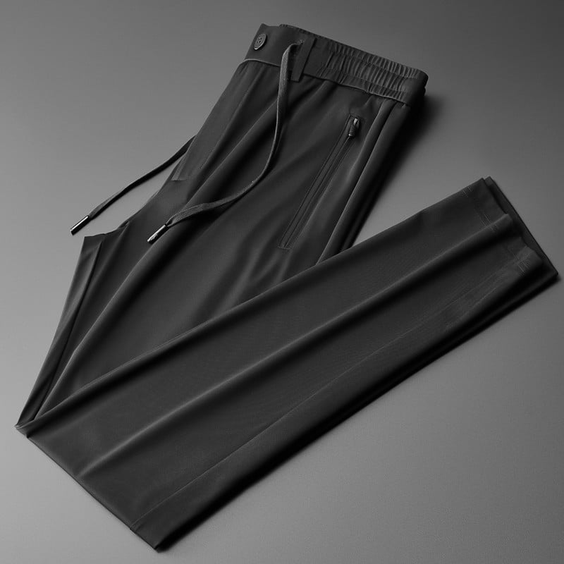 MEN'S STRAIGHT ANTI-WRINKLE CASUAL PANTS