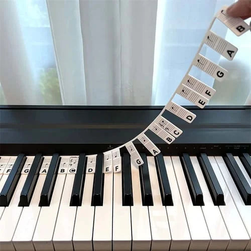 Best Gift - Removable Piano Keyboard Note Labels