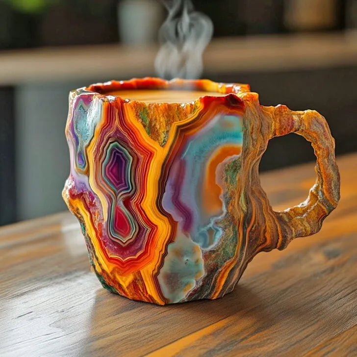 🎁49% OFF 🥃New Mineral Crystal Coffee Mugs