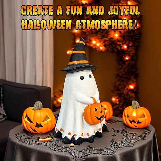 🎃Halloween Pumpkin Ghost Statues