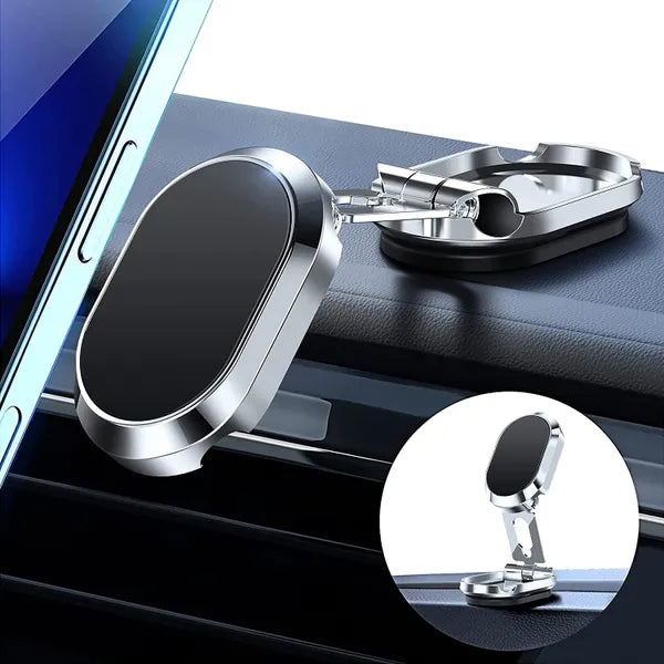 🔥SALE 50% OFF 🔥 Alloy Folding Magnetic Car Phone Holder