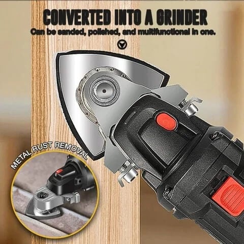 🔥🎁Angle Grinder Converter Set, Angle Grinder Converter Universal Head Adapter, Carbon Steel Angle Grinder to Multi-Tool Converter🔥🔥