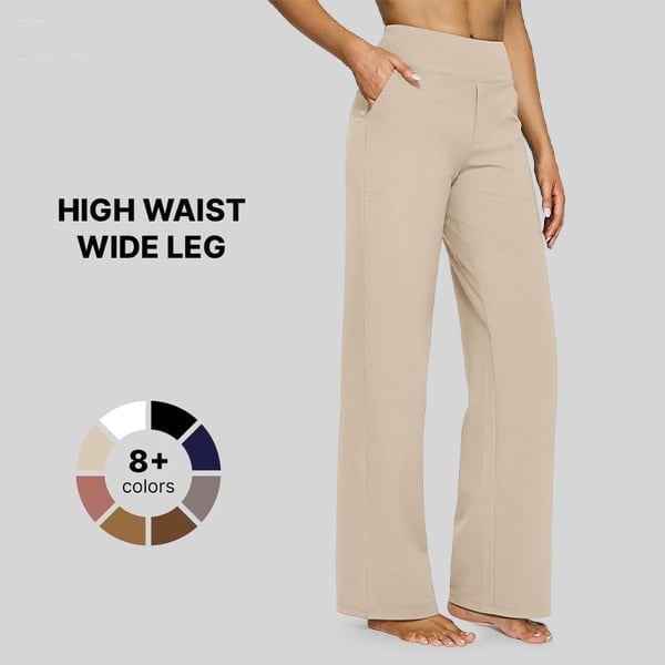 Loose High-Waist Business Casual Pants Yoga Pants