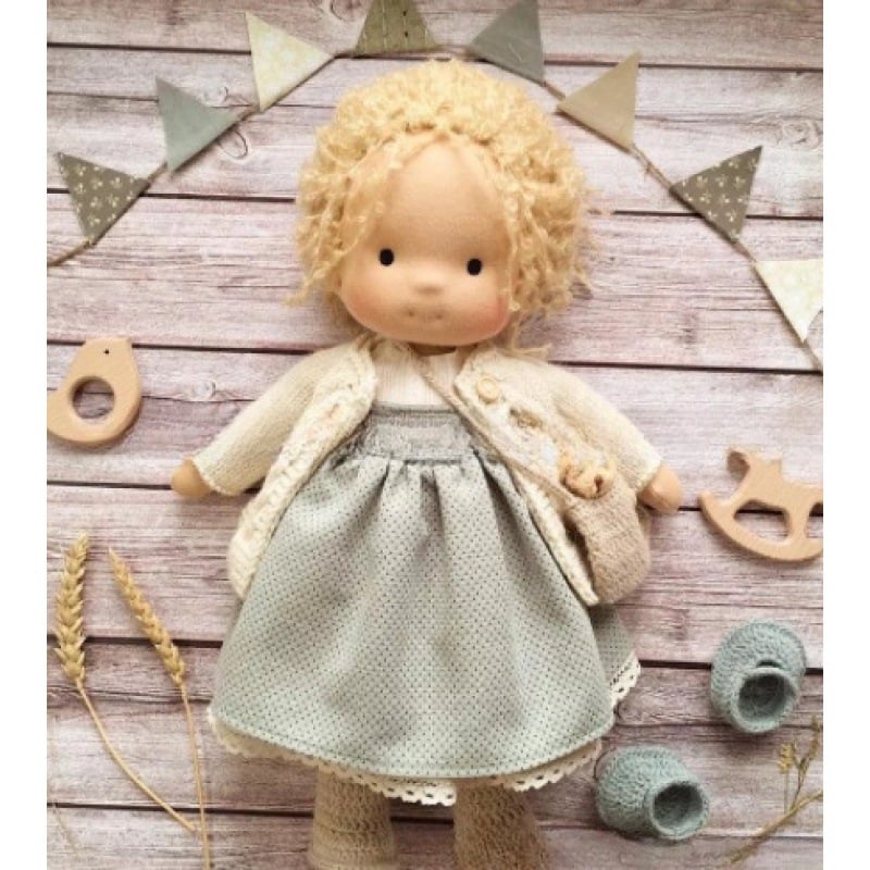 🎁🎁The Best Gift for Kids-Handmade Waldorf Doll👧(Buy2 Free Shipping)