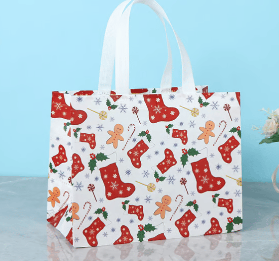 🎄Christmas Gift Bags Large Reusable Tote Bags