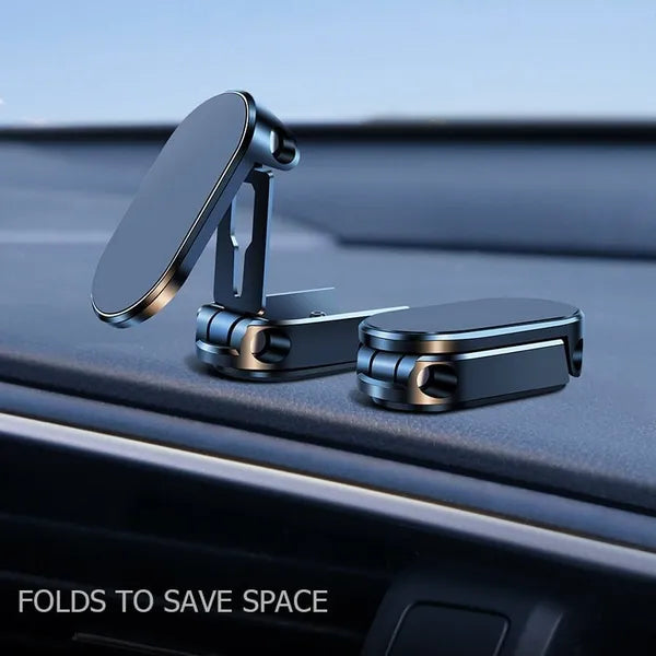 🔥SALE 50% OFF 🔥 Alloy Folding Magnetic Car Phone Holder