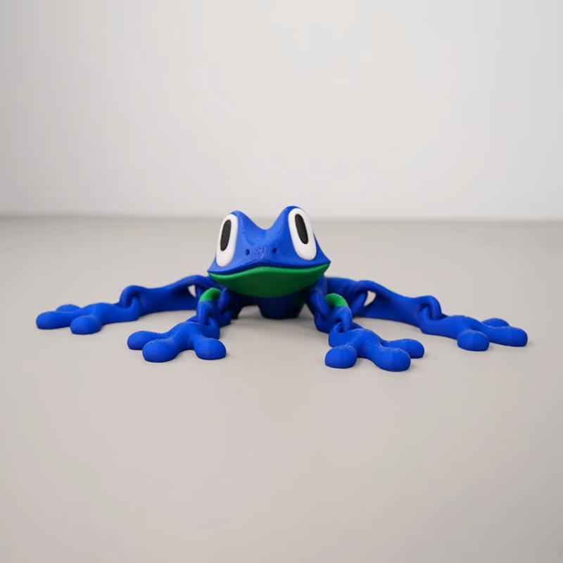 🐸 3D Printed Magnetic Frog Refrigerator Magnet