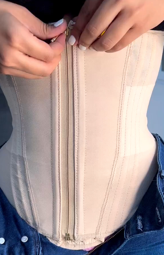 Zip & Breasted Body Shaper Tank Top