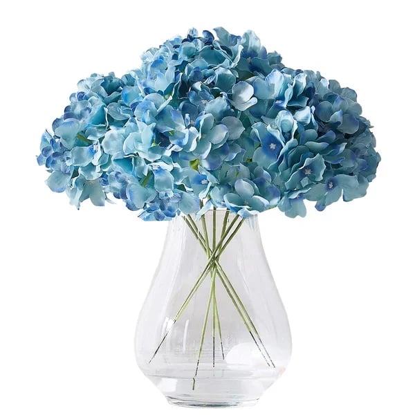 Outdoor Artificial Hydrangea Flowers