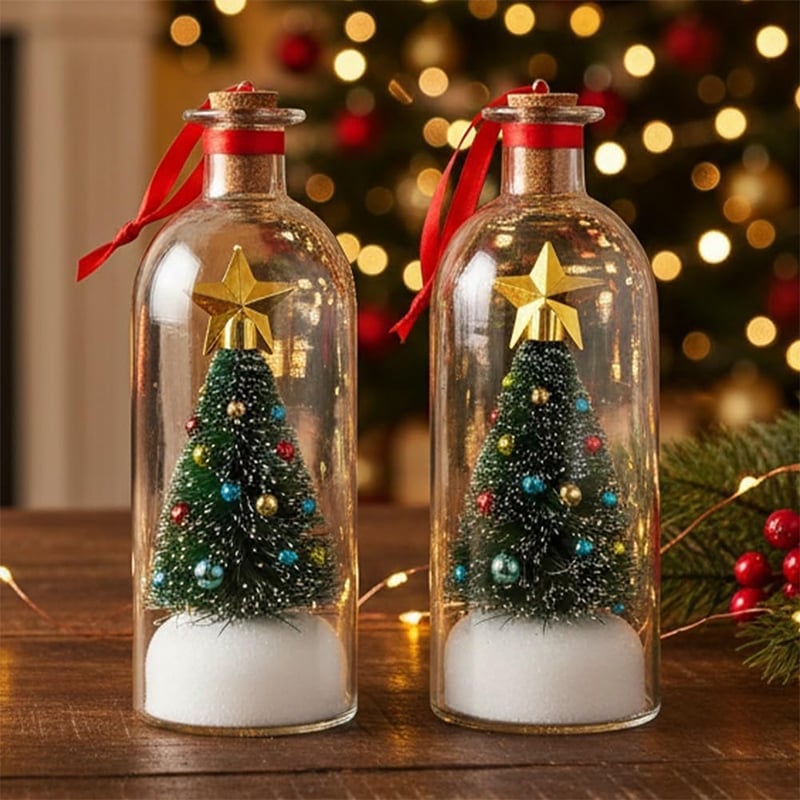 Christmas Tree in a Bottle