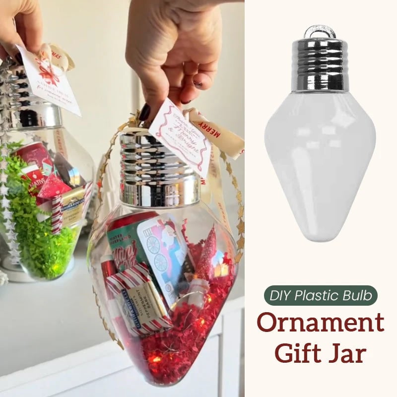 💡✨Christmas Hot Sale-Christmas Light Bulb Gift Jar