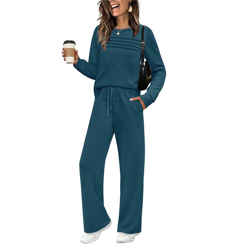 🔥Women's 2 Piece Sets Sweatshirt Casual Travel Outfits