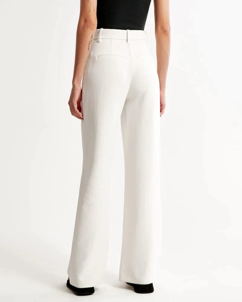 Wide-Leg Tailored Pants - Buy two and get free shipping!