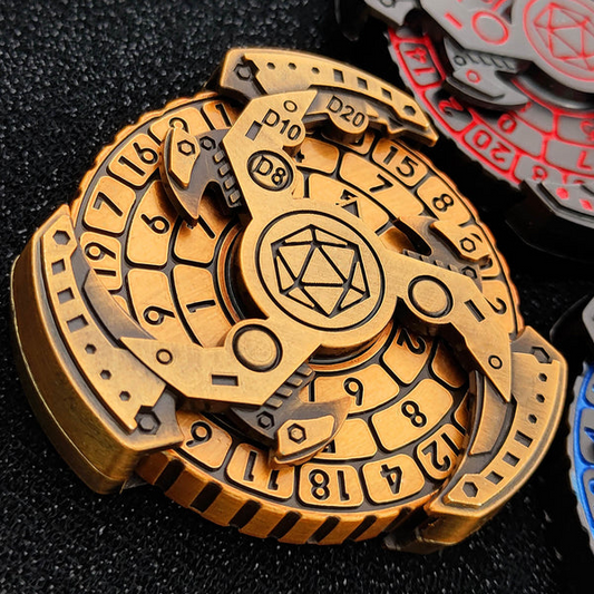 🔥🔥Sale 70% OFF--Dungeons and Dragons Metal Dice Spinner（BUY 2 FREE SHIPPING)