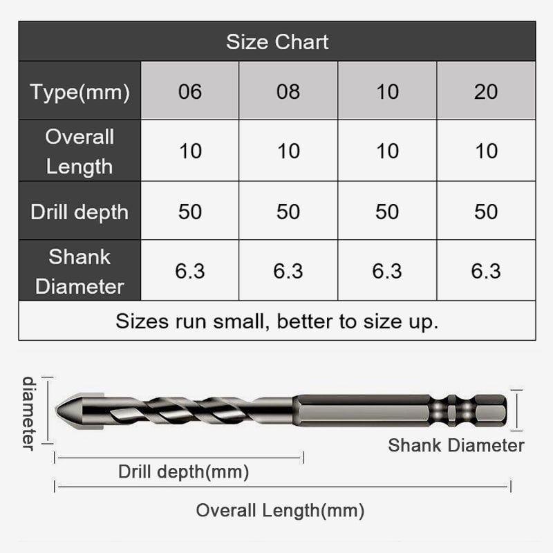 Crooked Drill Bit(49% OFF)