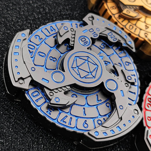 🔥🔥Sale 70% OFF--Dungeons and Dragons Metal Dice Spinner（BUY 2 FREE SHIPPING)